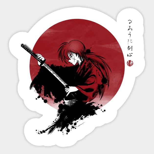 Rurouni Sticker by ddjvigo